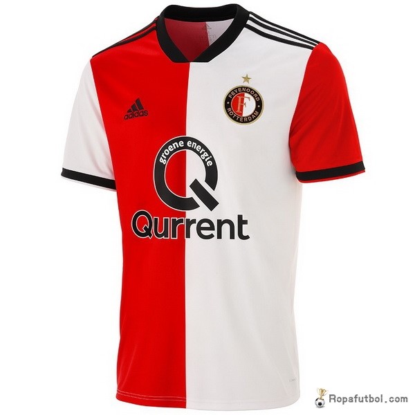 Camiseta Feyenoord Rotterdam Replica Primera Ropa 2018/19 Rojo